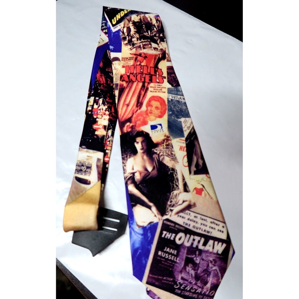 DirectTV Direct TV Neck Tie Japan Vintage Hollywood Movie RARE‎
